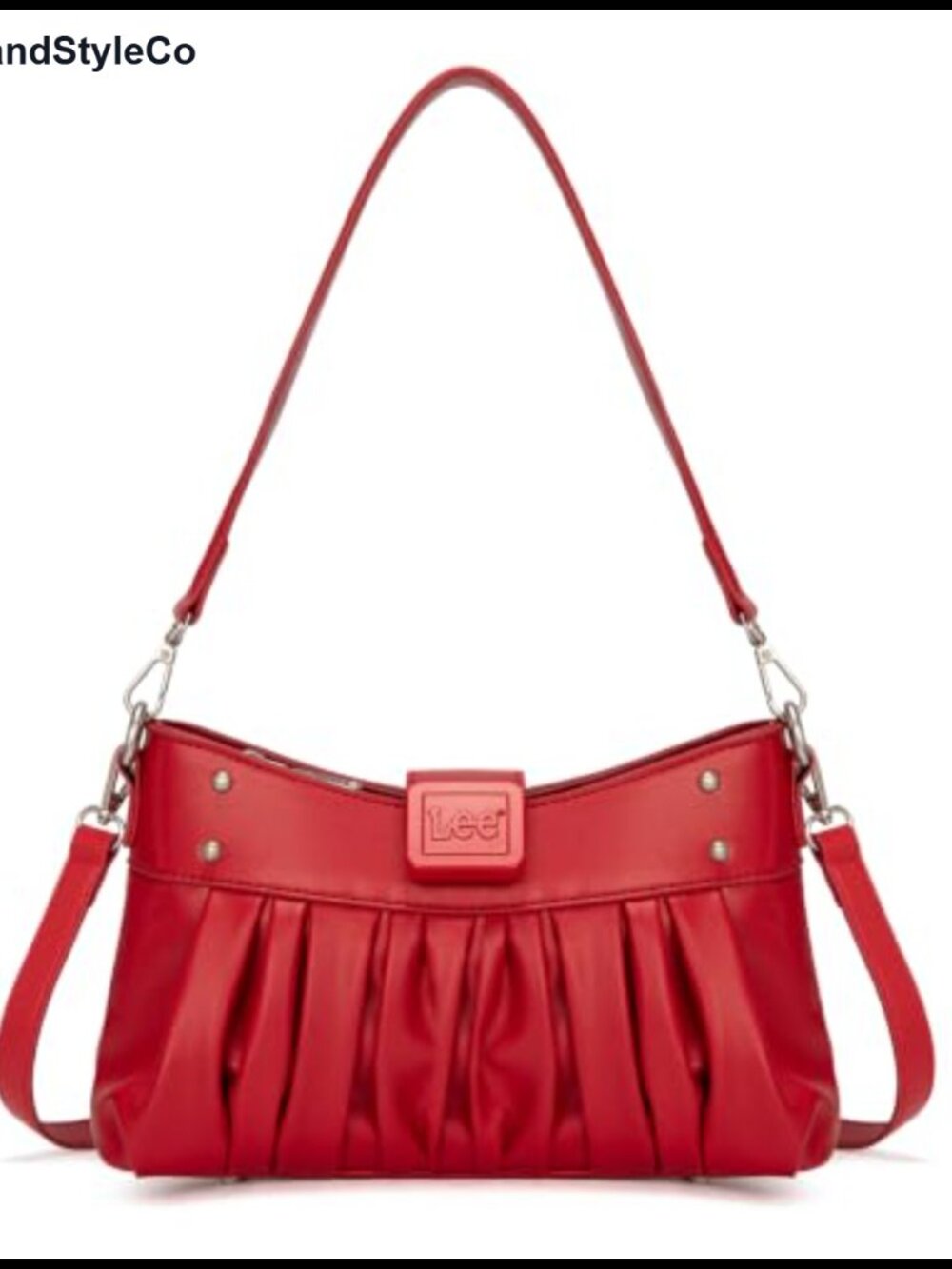 Small Convertible Shoulder Bag Vegan Faux Leather Crossbody Purse